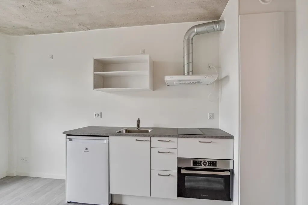 Köök - 1-Bedroom Flat with Communal Areas in Odense C