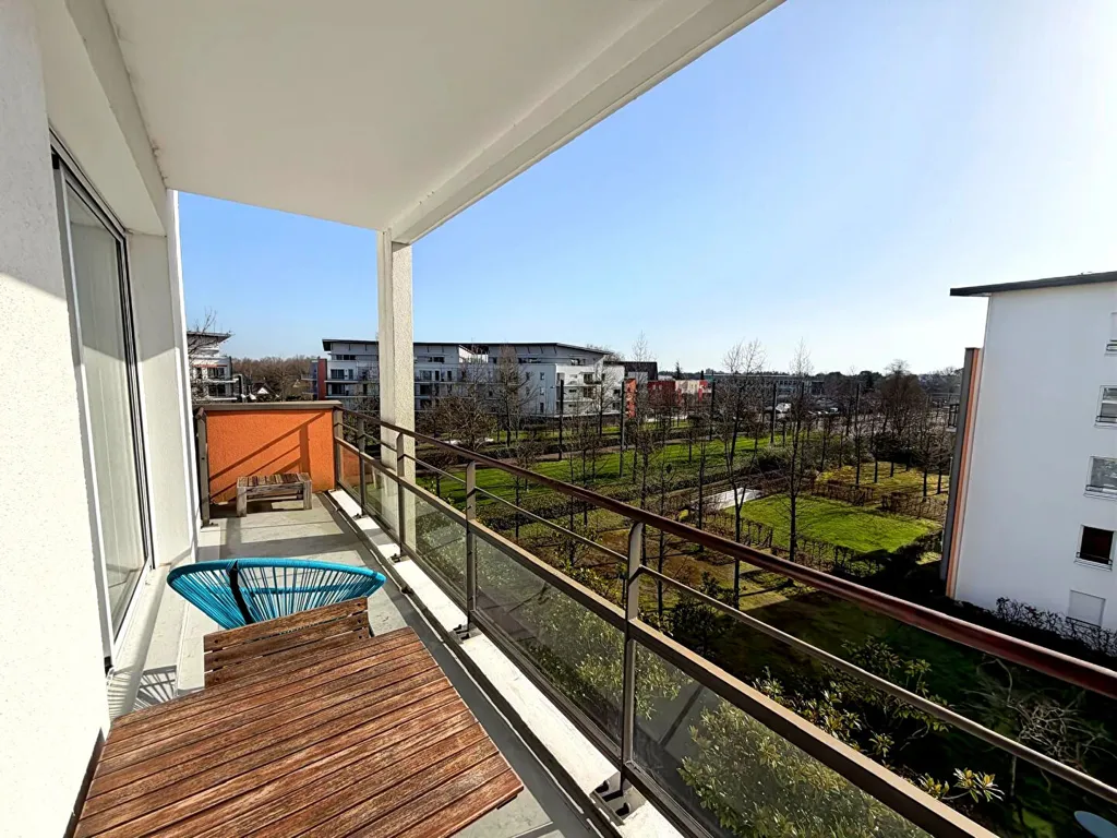 Balcon - Appartement avec Balcon et Parking à Orvault Bignon