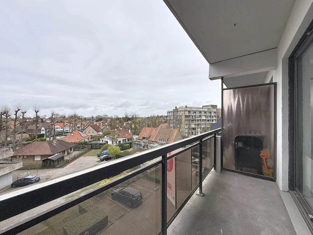 Balcon - Studio Rénové au Centre de Koksijde