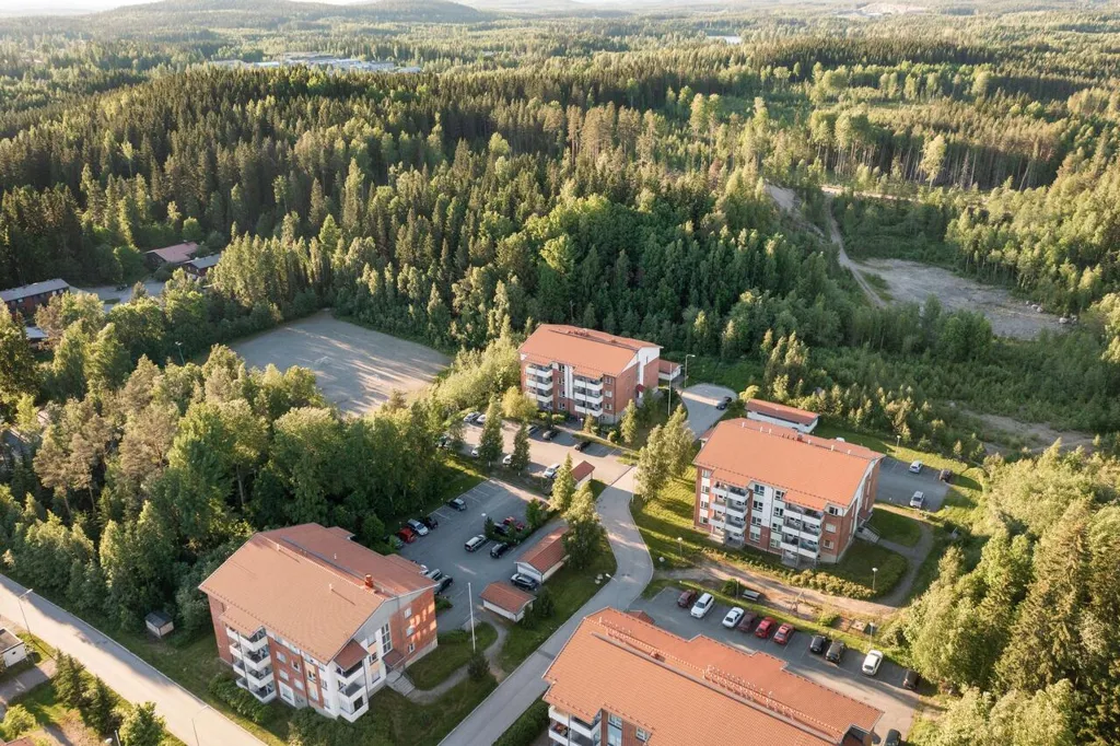 Õhuvaade - Bright Apartment with Balcony in Jyväskylä