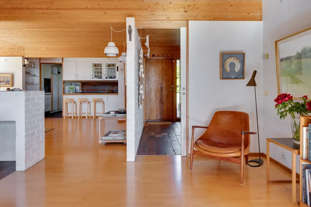 Séjour - Architectural Villa with Sea View in Bjärred
