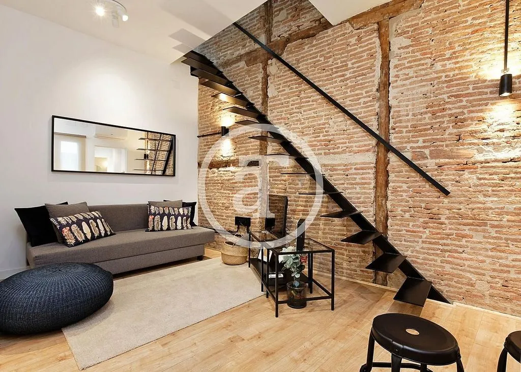 Séjour - Modern Duplex with Ascensor in Malasaña