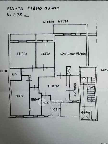 Apartment with Balcony in Matera