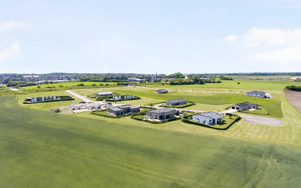 Õhuvaade - Year-Round Plot with 5G Coverage in Mariager