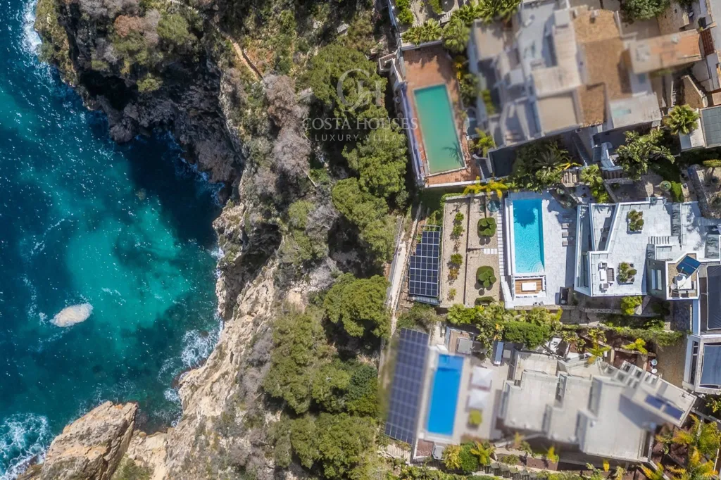 Õhuvaade - Contemporary Villa with Seafront Views in Jávea