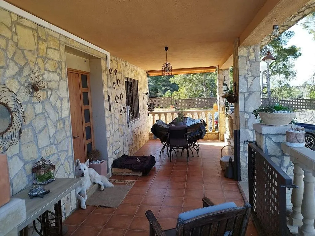 Terrasse - Chalet with Pool and Terrace in El Catllar