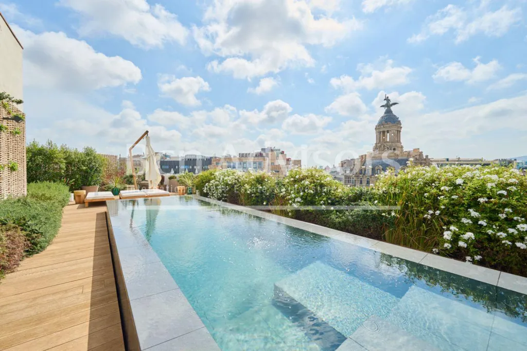 Piscine - Refurbished Flat with Terrace in Passeig de Gràcia