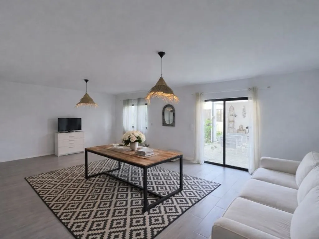 Séjour - Contemporary Semidetached House in Mafra