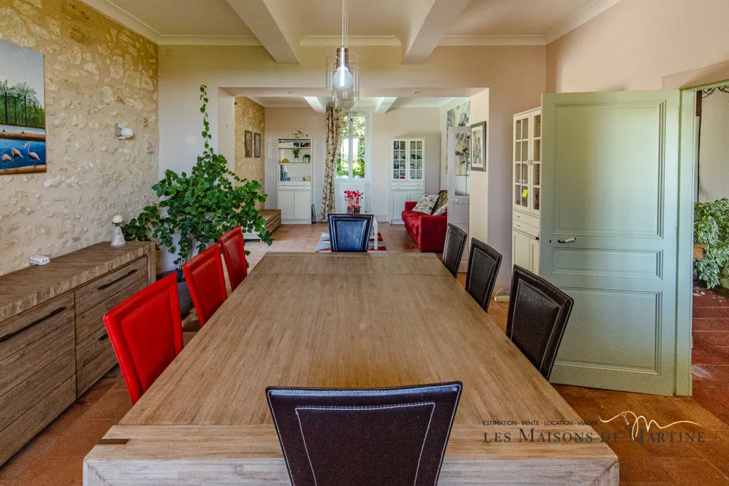 Dining Room - Character House with Pool in Mauvezin, Gers