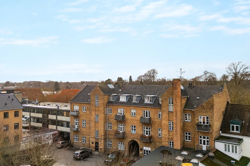 Vue aérienne - Appartement 4 pièces à Birkerød