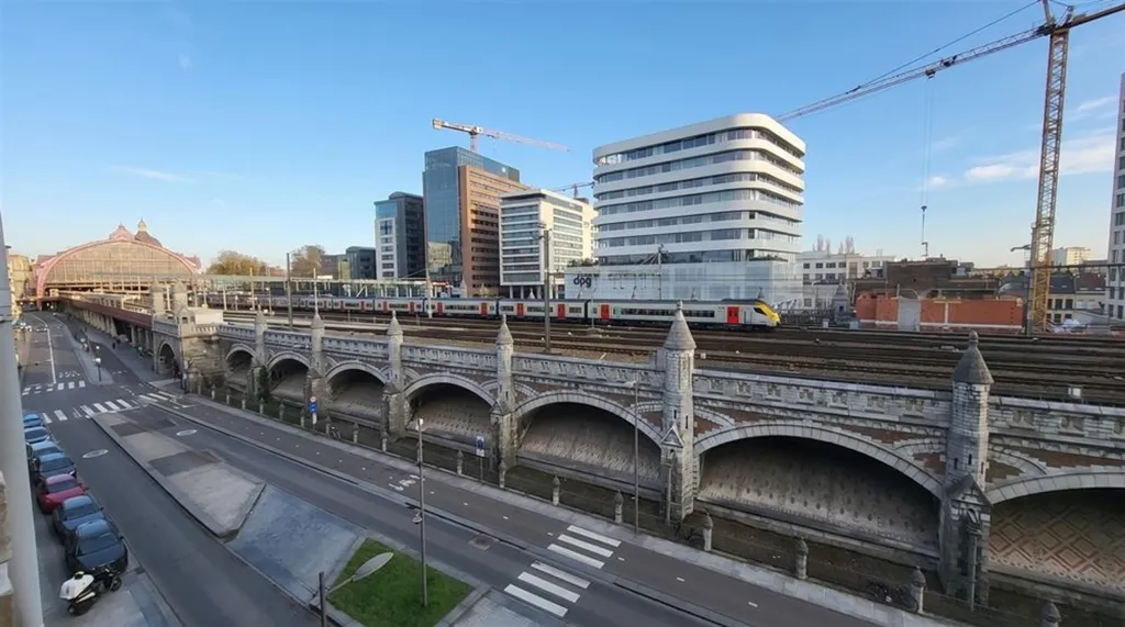 Vista aerea - New Build Duplex with Garden in Antwerp Centre