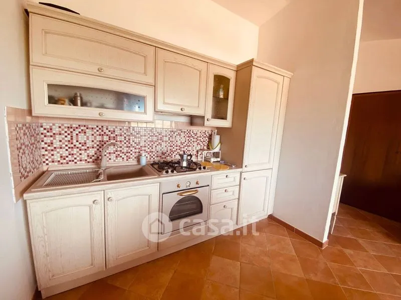 Kitchen - Apartment with Balcony and Pool in Arzachena
