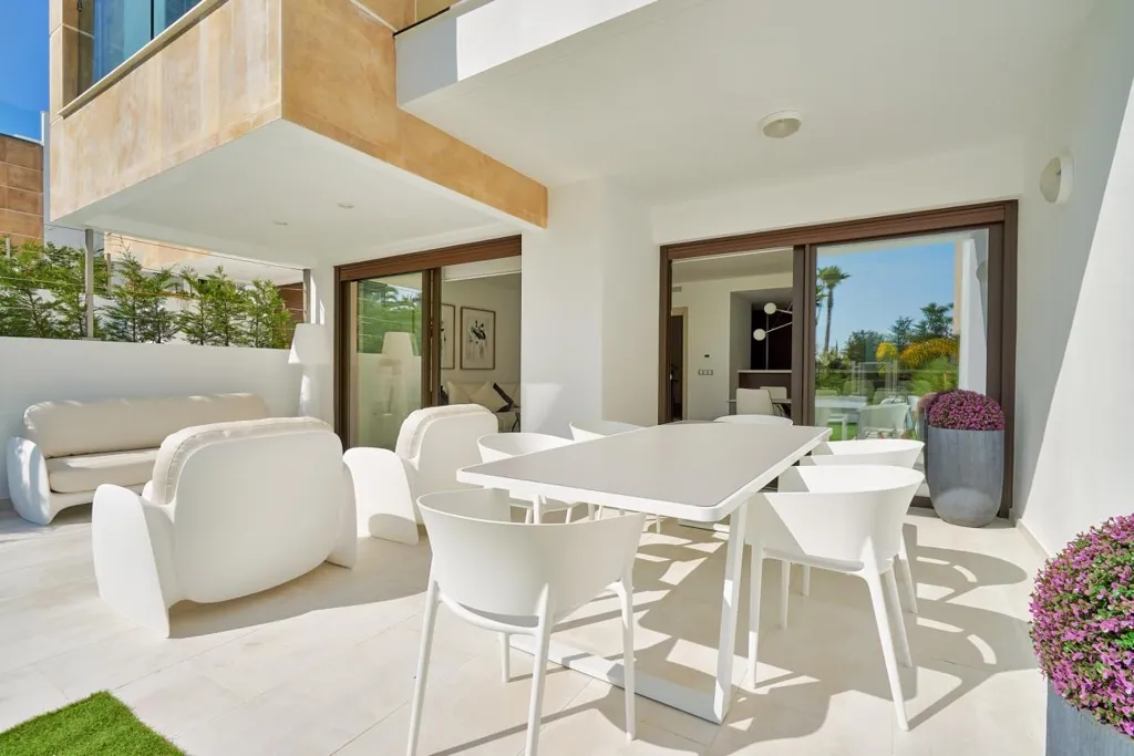 Terrasse - Duplex House with Private Garden in Marbella