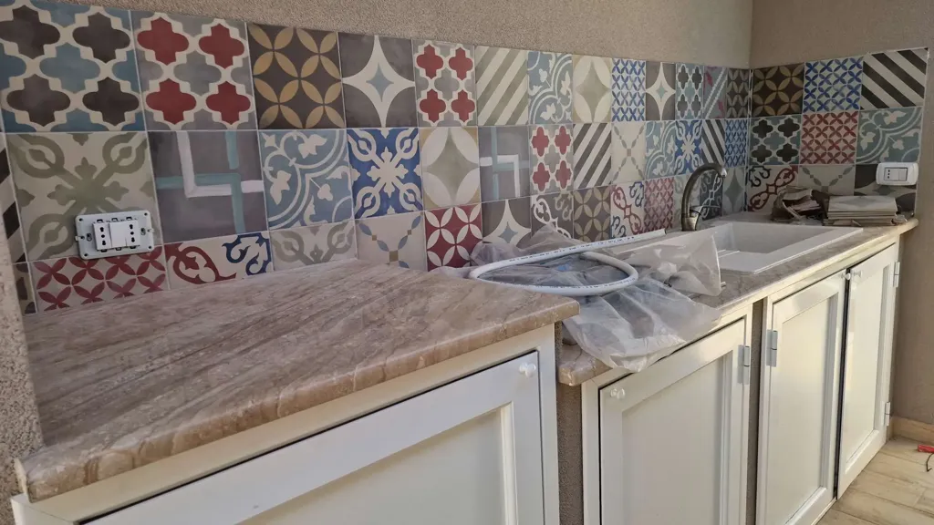 Cuisine - New Villa with Pool near Capaci Coast