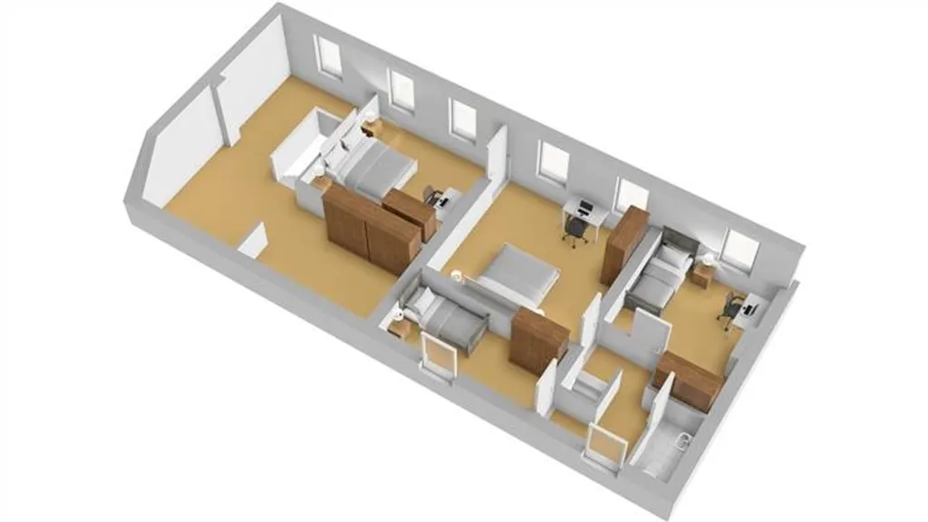 Plaan - Farmhouse to Renovate with Garden in Gilmont