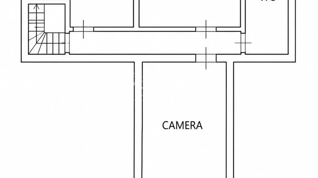 Plan - Terraced House with Garden in Vesignano