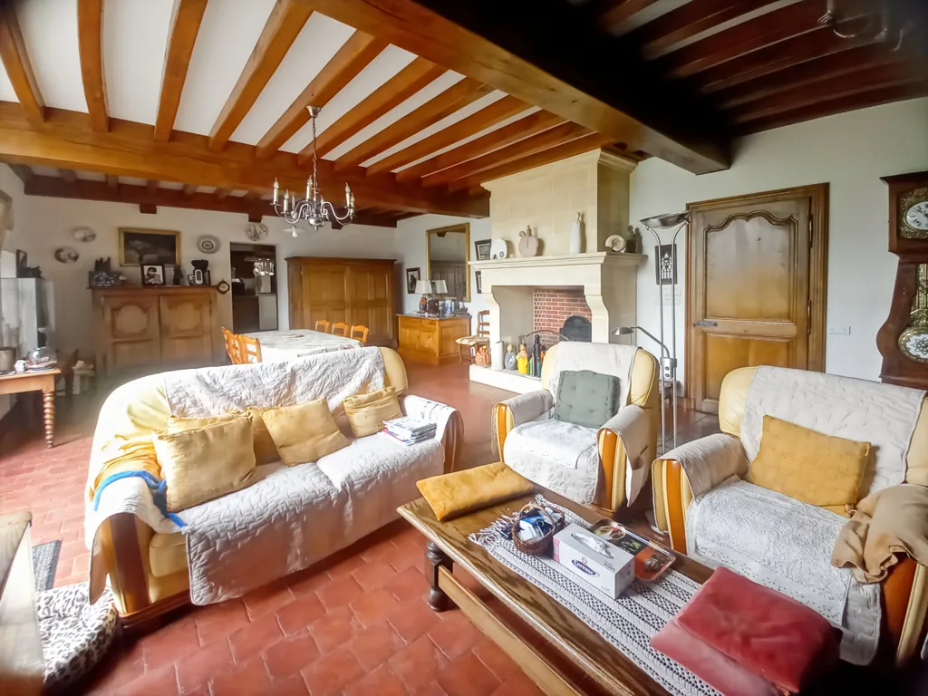 Séjour - Maison avec Jardin Arboré à La Baconnière
