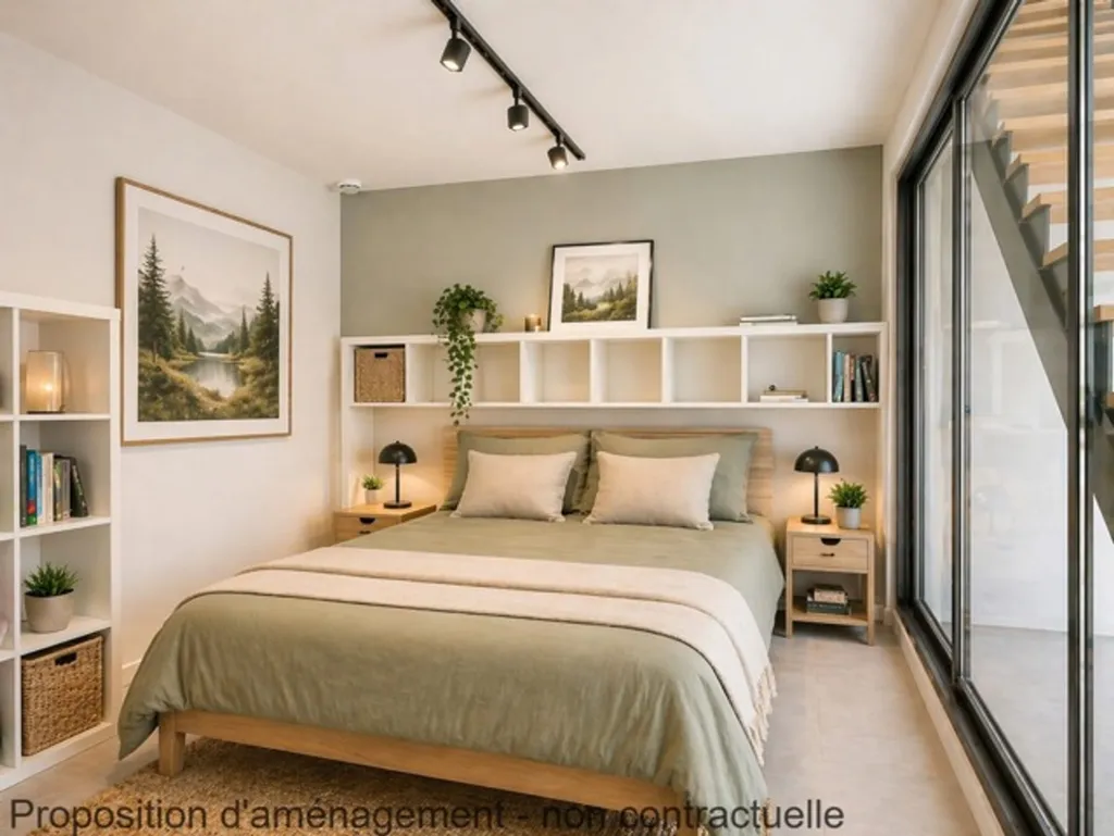 Bedrooms - Contemporary House with Terrace in Donceel