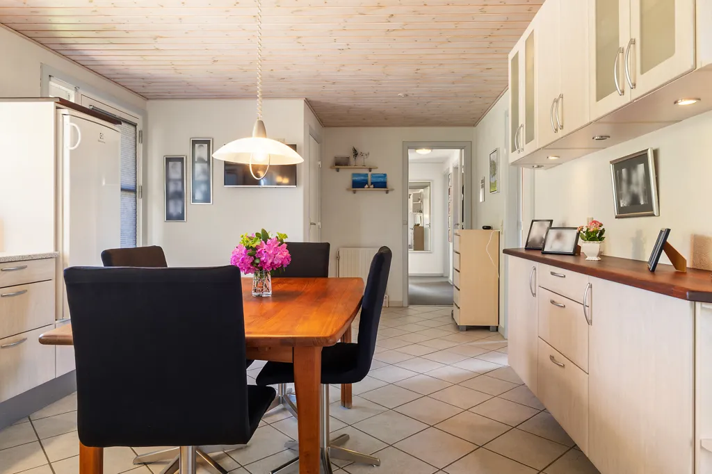 Dining Room - Fenced Villa with Garden in Vildbjerg