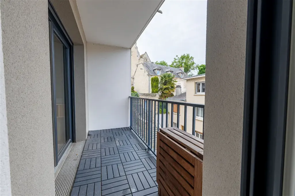 Appartement 2 Pièces avec Balcon à Caen Centre