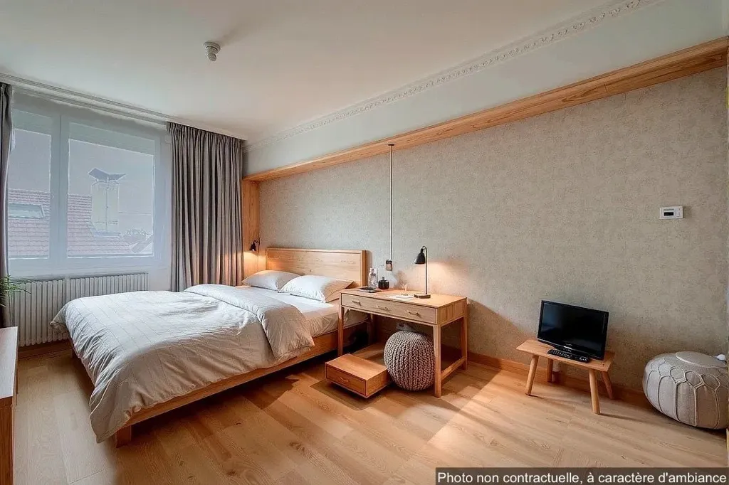 Bedrooms - Individual House with Garden in Dijon South