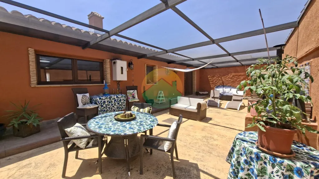 Terrasse - Rustic Spanish House with Terrace in Totana