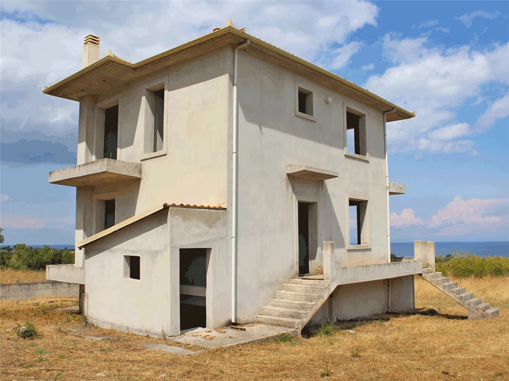 Välivaade - Under Construction Detached House with Sea View on Olympic Coast