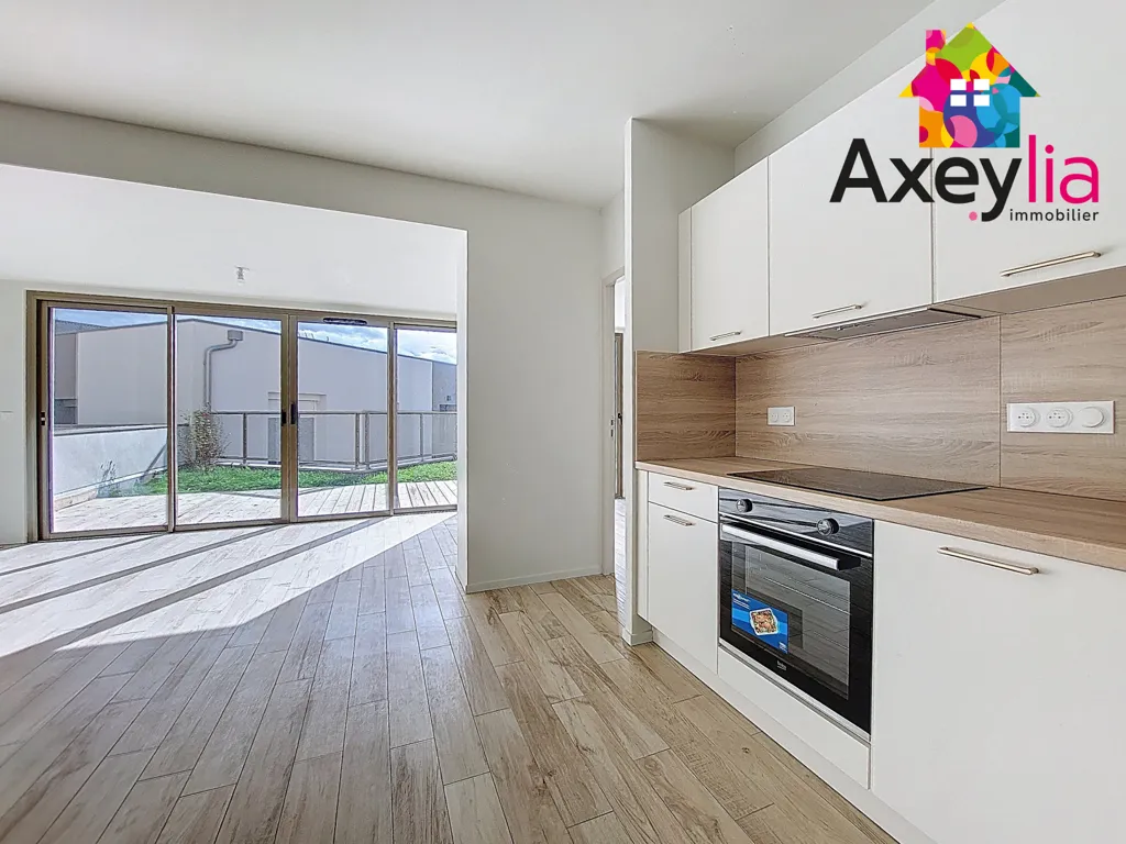 Köök - T2 Apartment with Terrace in Roanne Centre