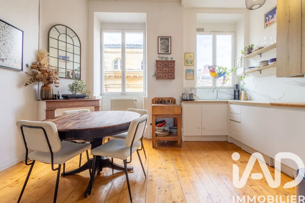 Cucina - Duplex Apartment with Garonne View in Bordeaux