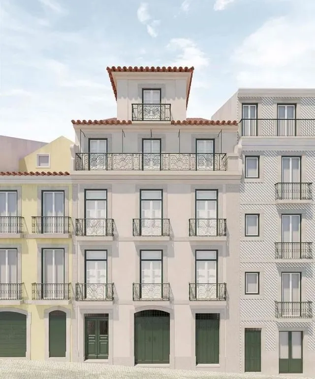 New Duplex Flat with Outdoor Space in Santos, Lisbon