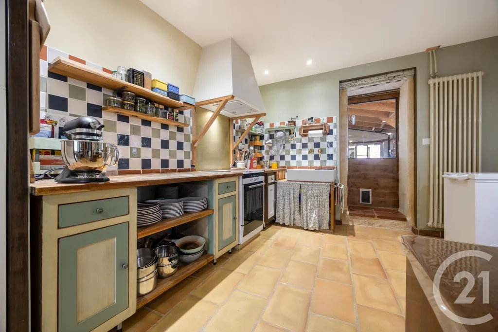 Cucina - Historic House with Terraces in Valdéries