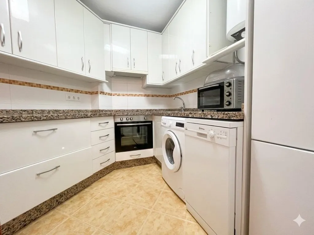 Cuisine - Flat with Terrace in La Carihuela, Torremolinos