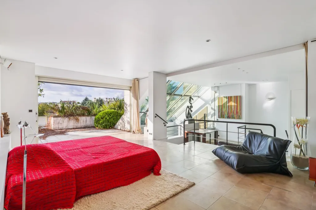 Chambres - Appartement Duplex avec Terrasses à Neuilly-sur-Seine