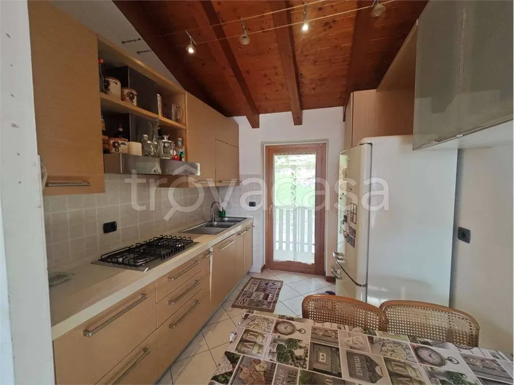 Cuisine - Alpine-Style Apartment with Terraces in Barzio