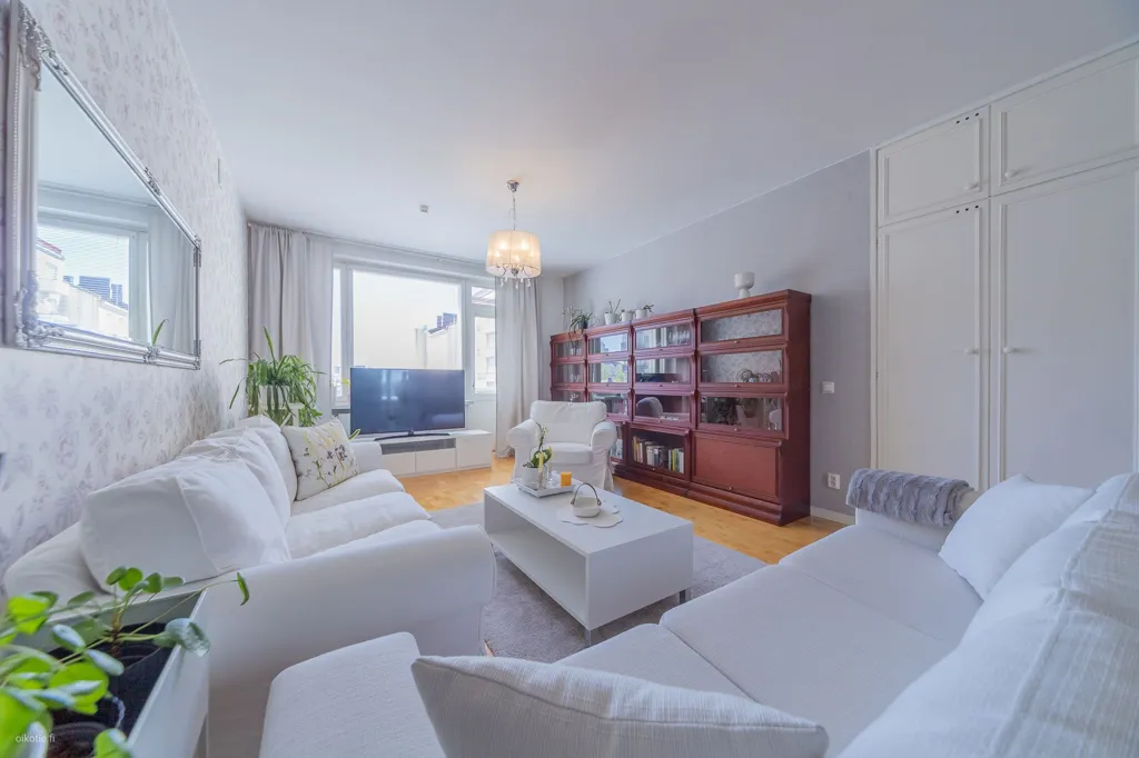 Soggiorno - Flat with East-West View in Pori Centre