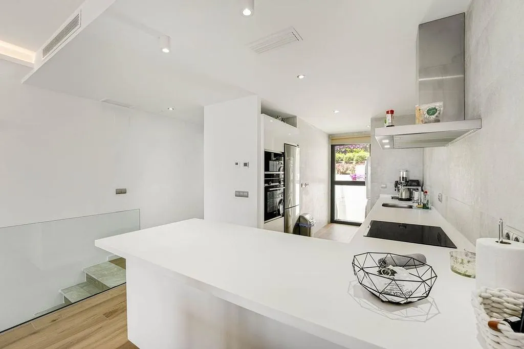 Cuisine - Duplex with Sea View and Pool in San Roque