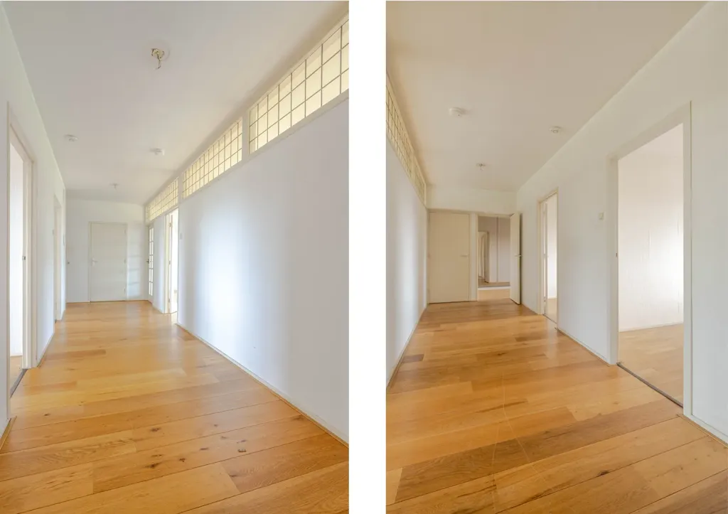 Hallway - 4-Bedroom Flat with Panoramic View in Rotterdam