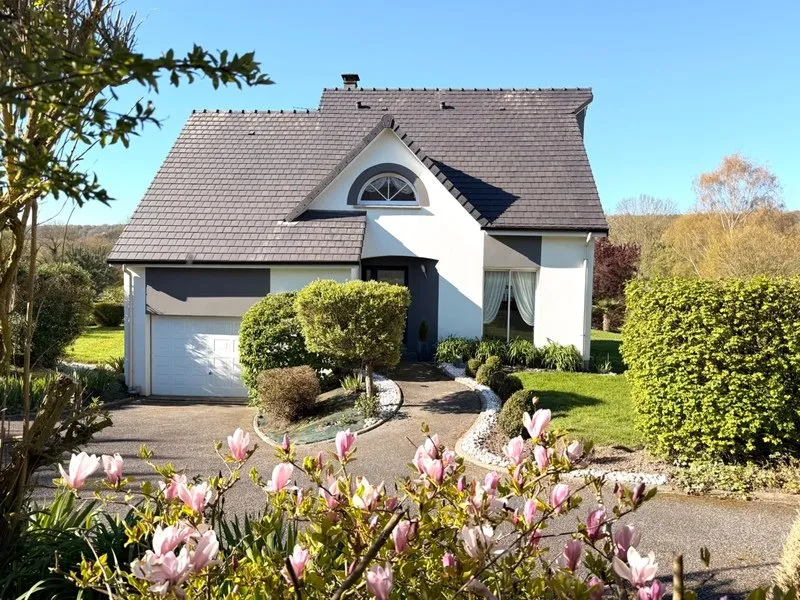 Extérieur - Maison Traditionnelle avec Piscine à 16 km de Dieppe
