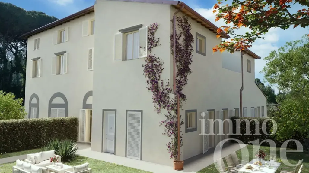 Exterior - Restored Apartment with Terraces in La Puzzolente