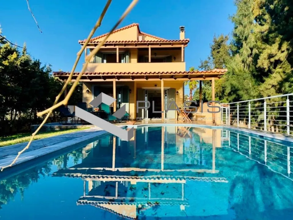 Pool - Detached House with Pool in Anavyssos