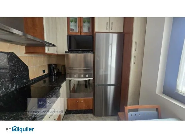 Cuisine - Apartment with Elevator in San Esteban, León