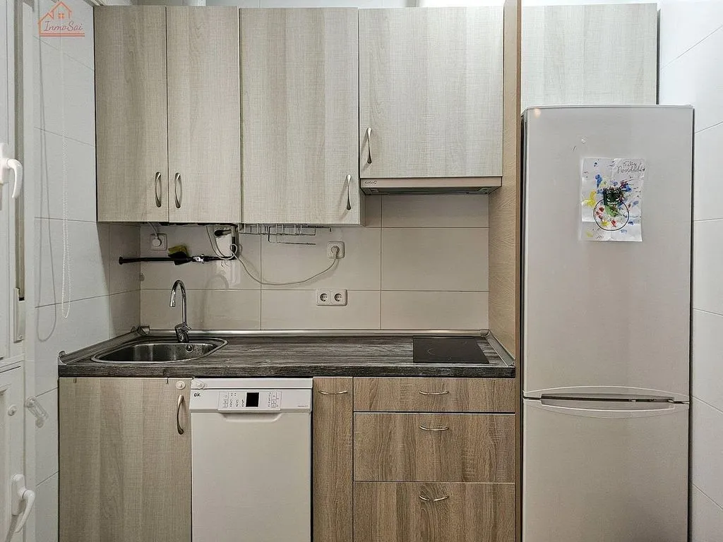Köök - Furnished Flat with AC in Malasaña, Madrid