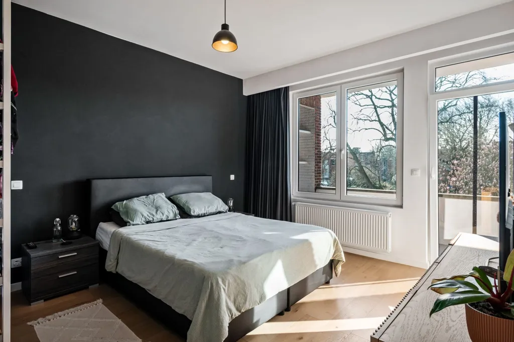 Camere da letto - Renovated Apartment with West Terrace in Berchem