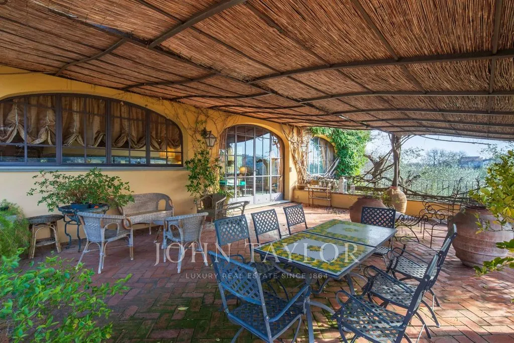 Terrasse - Luxury Villa with Pool near Florence
