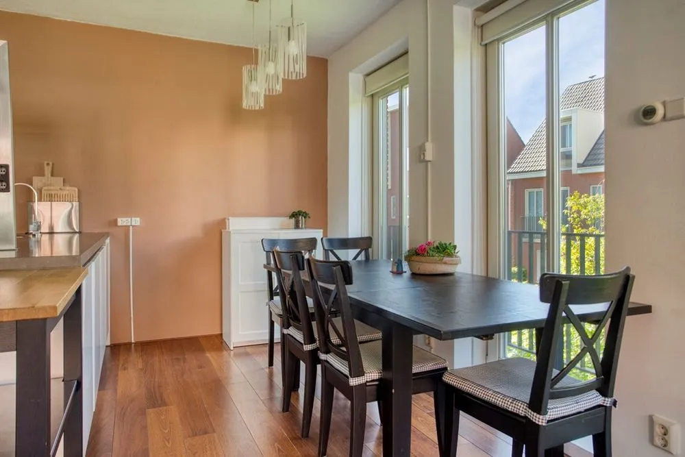 Dining Room - Eco-Friendly Corner House with Two Parking Spots in Nootdorp