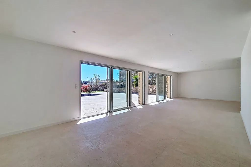 Séjour - Villa Contemporaine avec Piscine à Nîmes