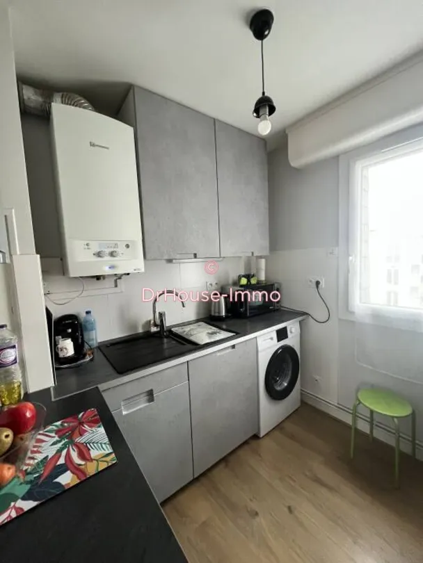 Cuisine - Appartement Rénové avec Balcon à Châtellerault