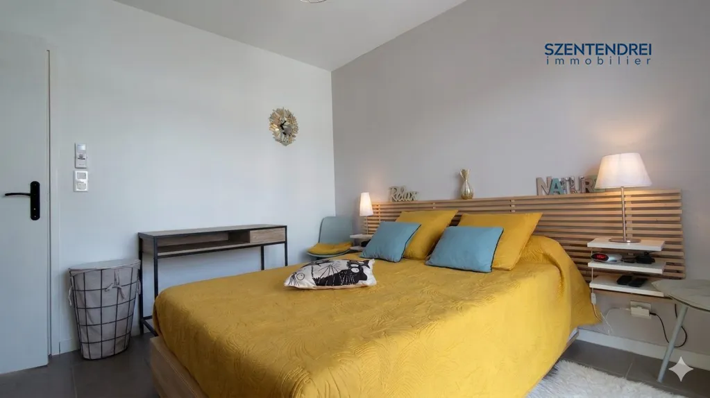 Chambres - Appartement 3 Pièces avec Jardins à Lunel Nord