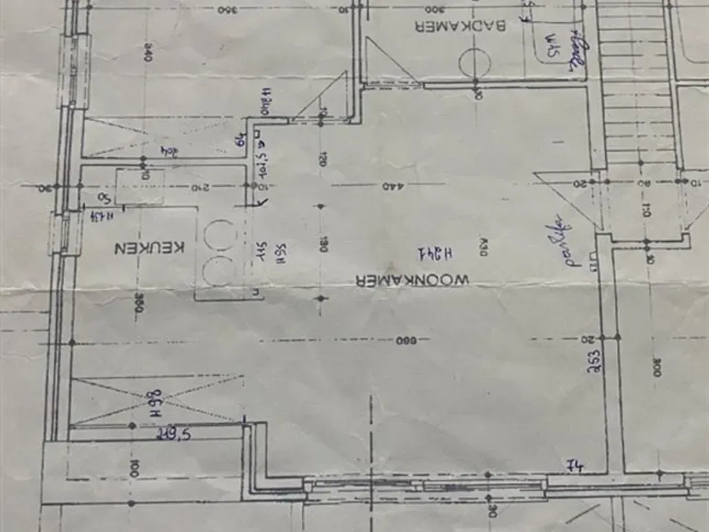 Plan - Studio Énergétique avec Terrasse à Ranst