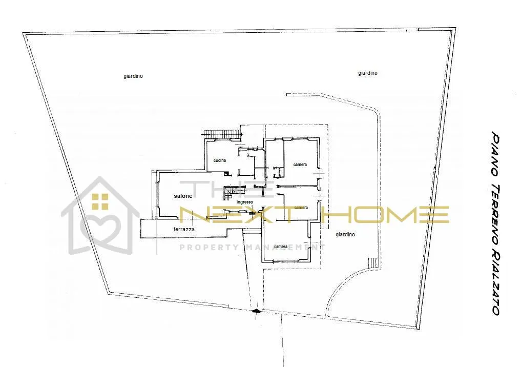 Floor Plan - Panoramic Villa with Garden in Bagno a Ripoli